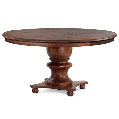 Mesa Redonda para Sala de Jantar 08 Lugares Hill 160cm Canela - Gran Belo