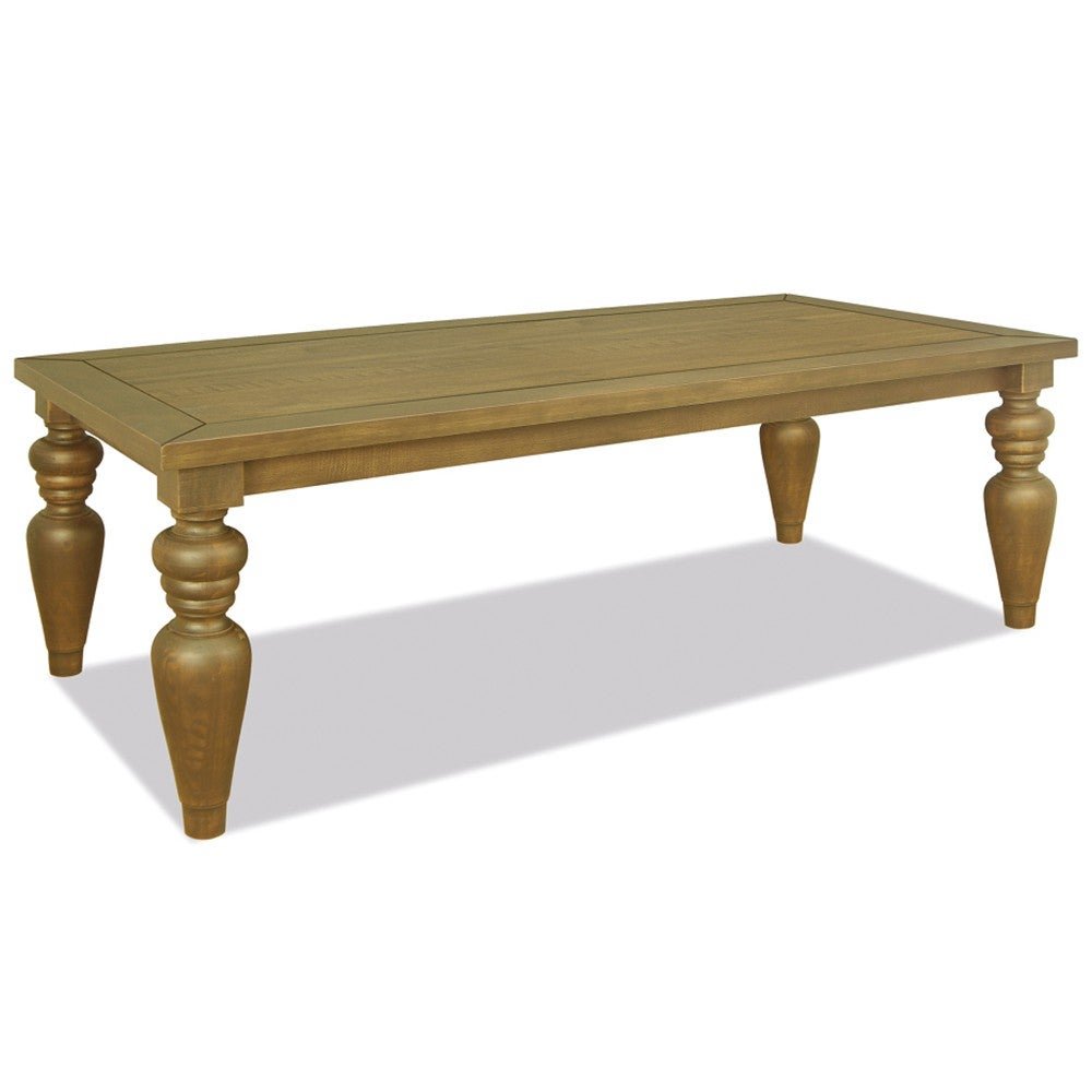 Mesa para Sala de Jantar 10 Lugares Fiore 200x100 Pés Torneados Oregon - Gran Belo - 1