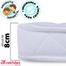 Colchão Mini Cama Infantil Montessoriana Espuma Selada Baixo Antialérgico 68x148x8cm - 3