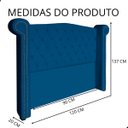 Ver mais imagens de Kit Cabeceira e Calçadeira Box Sienna 90 Cm Solteiro Suede