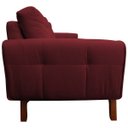 Ver mais imagens de Sofá 2 Lugares Sala de Estar Eros 1,50M Veludo Base Fixa - Gran Belo