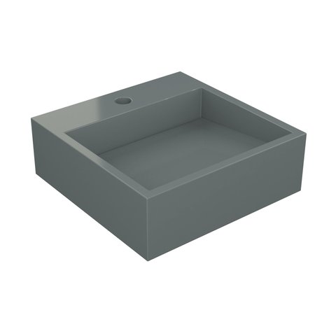 Cuba de Apoio Banheiro Jade Pedra 40x40 Cm