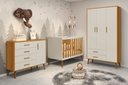 Ver imagem 6 de Berço Americano Multifuncional Isis 2 em 1 Vira Mini Cama Infantil Areia Fosco/ Savana Fosco- Reller