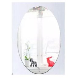 Espelho Decorativo Oval Quarto Sala Banheiro Lavabo 20x30cm - 2