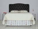 Ver imagem 3 de Cabeceira de Cama Box Casal 138 Cm Dunas Casavezi Suede Veludo Preto