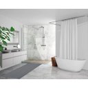 Ver imagem 4 de Passadeira Tapete Antiderrapante Soft Antimofo 50cm X 45cm Cinza