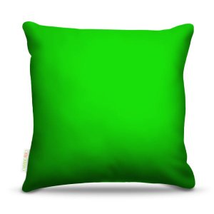 Almofada 45 x 45cm Nerderia e Lojaria verde claro colorido
