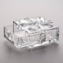 Ver imagem 1 de Porta Joias com Gaveta Glass 13,5cmx13,5cmx6,5cm Rojemac