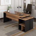 Ver imagem 4 de Mesa Diretor 1,70m a 1,92m com Gaveteiro Pé Painel Ngp F5