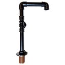 Ver imagem 3 de Torneira Design Industrial Clássica Luxo PVC 3/4" - Madareli - Preto