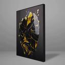 Ver imagem 2 de Quadro Decorativo Abstract Golden blue