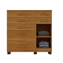 Ver imagem 3 de Cômoda New Vitória 8 Gavetas 1 Porta Benetil Móveis - Cinamomo
