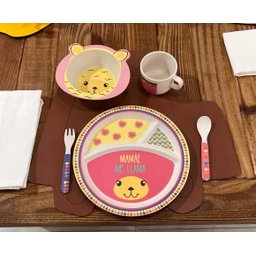 Conjunto Refeição Infantil 5 Peças Lhama - 3