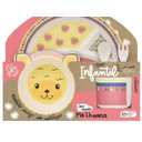 Ver imagem 4 de Conjunto Refeição Infantil 5 Peças Lhama