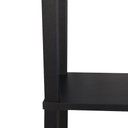 Ver imagem 2 de Estante 140x38x221 Preta Montantes Pretos C/ 6 Prat. 33cm