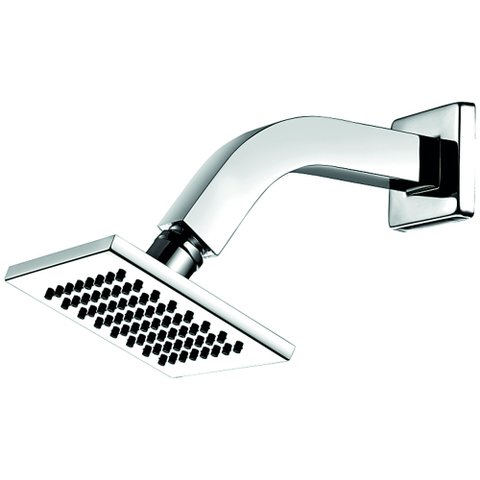 Chuveiro Quadrado Articulado C/haste 10x10 Lx 4001 Cr Lexxa Bagno