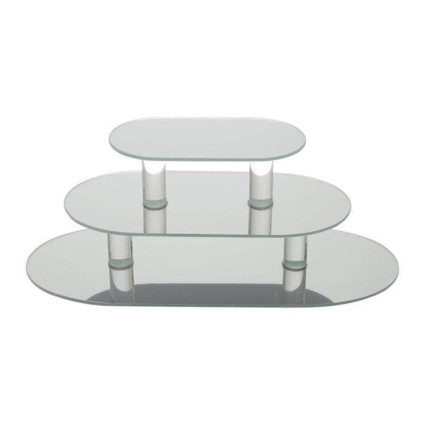 Suporte Espelhado 3 Andares Roma 40cmx16cmx16cmxm Rojemac - 4