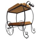 Ver imagem 1 de Carrinho de chá café/bar ferro madeira legítimo artesanato mineiro