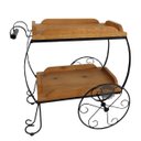 Ver imagem 4 de Carrinho de chá café/bar ferro madeira legítimo artesanato mineiro