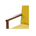 Ver imagem 6 de Poltrona Decorativa Vitoria P/ Sala e Recepção - Lobo Shopp:amarelo