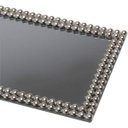 Ver imagem 3 de Suporte Espelhado Multiuso Fumê com Decoração em Acrílico Hills 32cmx16cm Rojemac