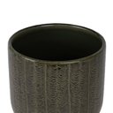 Ver imagem 1 de Cachepot Decorativo em Cerâmica Verde Escuro 15,5cm 22851 Mart