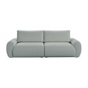 Ver imagem 2 de Sofá Living 4 Lugares Chenille Cinza Médio Tec.2302 Murale 240cm Yescasa