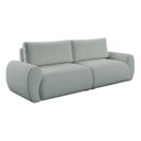Ver imagem 5 de Sofá Living 4 Lugares Chenille Cinza Médio Tec.2302 Murale 240cm Yescasa