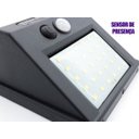 Ver imagem 4 de Luminária Solar de Parede 30 Led Sensor Movimento Externa