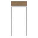 Ver imagem 6 de Porta-geladeira 103 Cm 1 Porta Basculante Branco/rustic Glamy Madesa