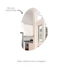 Ver imagem 2 de Espelho Decorativo Orgânico Lapidado 90 X 60 Moderno C/dupla Face