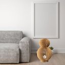 Ver imagem 2 de Abajur Grande de Chão DOUBLE -:MDF CRU