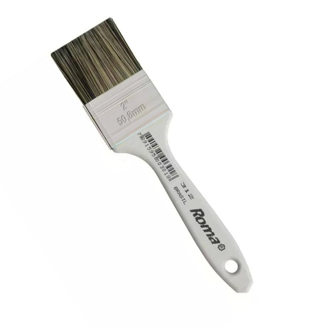 Pincel Trincha Pro P/ Pintura Gris Sintética 2 Polegada Roma ...