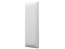 Ver imagem 1 de Placa Cabeceira Modulada Adesiva Estofada 20cm x 60cm Unidade - Courino Branco