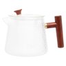 Chaleira de Vidro Martelado com Alça de Bambu 750ml - Wolff - 3