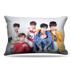 Fronha Para Travesseiros Nerderia e Lojaria kpop imfact coreanos colorido