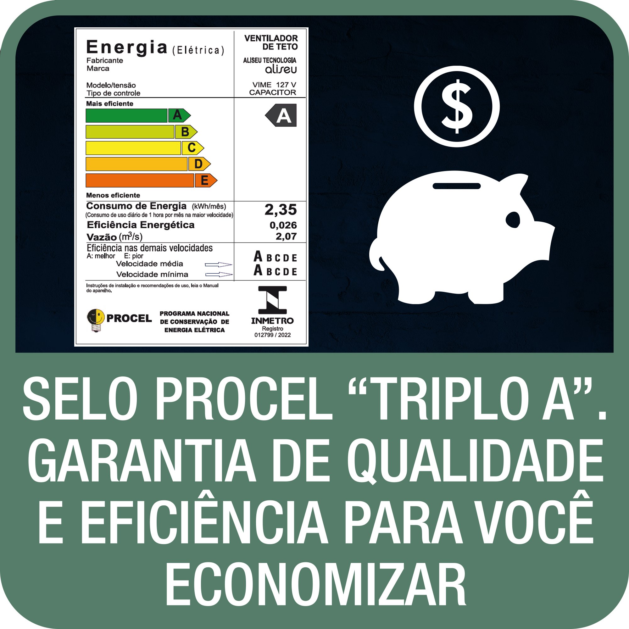 Ventilador de Teto Aliseu Vime Mogno Plus com Pás de Madeira com Controle Remoto e Parede 127v - 6