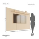 Ver imagem 3 de Painel de TV Ibiza 100% MDF Móveis Home | até 55" | Suspenso