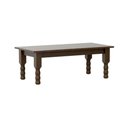 Ver imagem 1 de Mesa de Centro Retangular 89cm Madeira Maciça/mdp Multimóveis Cr45330 Imbuia