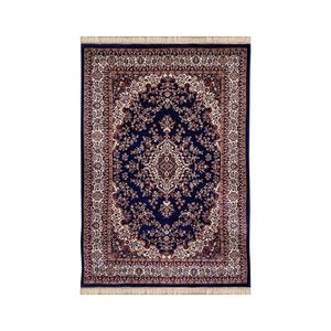 Tapete para Sala Belga Bruxelas 7 Azul 1,00x1,40m - Edantex