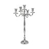 Candelabro 5 Velas Zamac 29cmx29cmx45cm Rojemac - 3