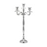Candelabro 5 Velas Zamac 29cmx29cmx45cm Rojemac - 2