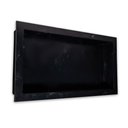 Ver imagem 1 de Nicho para Banheiro e Cozinha Parede Embutir 30x60 Mesclado Preto Nero