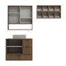 Conjunto para Banheiro Modulado 100% Mdf Bp Prime Yescasa - 4