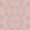 Papel de Parede Decorativo Geométrico Leque Cobre Rosê 2,50m - 1