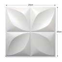 Ver imagem 2 de Kit 40 Placas PVC 3d Revestimento De Parede Decorativa 25 cm