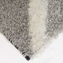 Ver imagem 3 de Tapete Shaggy Drawn 100x140 Ss304 Black Silver