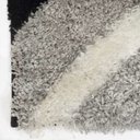 Ver imagem 2 de Tapete Shaggy Drawn 100x140 Ss304 Black Silver