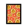 Quadro Decorativo 33x43cm Nerderia e Lojaria maracuja laranja preto - 1