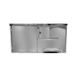 Carrinho de Churrasco Grego Inox com Toldo Rodas Pneumáticas Cefaz - 5